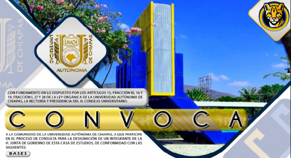Convocatoria en el Proceso de Consulta para la Designación de un Integrante de la H. Junta de Gobierno de esta Casa de Estudios